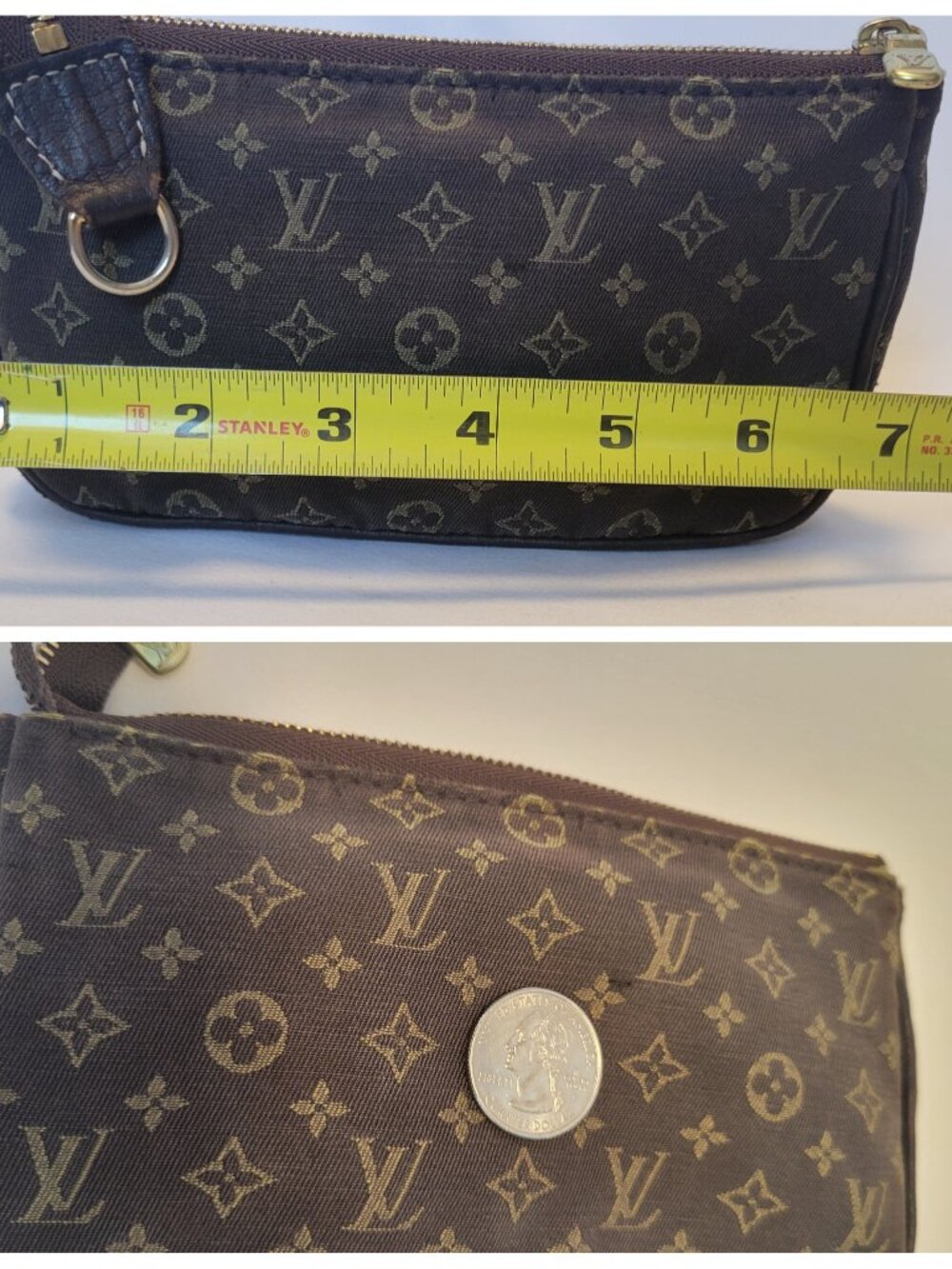 Louis Vuitton Idylle Mini Lin Pochette Pouch Bag - Picture 4 of 16